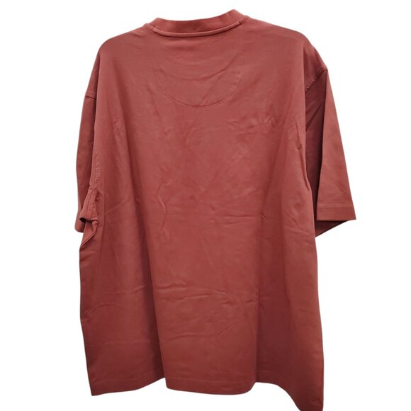 Axis LA Men's Big & Tall Rust Basic Stretch Cotton Blend Tee T-Shirt NWT XXL - Picture 7 of 7